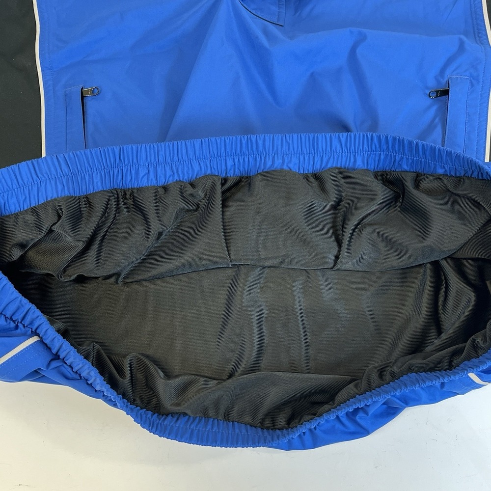 Dryjoys Foot Joy‎ Mens Lg. Blue Jacket  1/2 Zip Pullover Golf Jacket Windbreaker - Picture 9 of 13